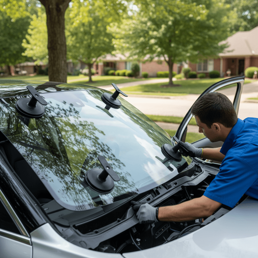Fitting OEM-standard windshield in Nashville