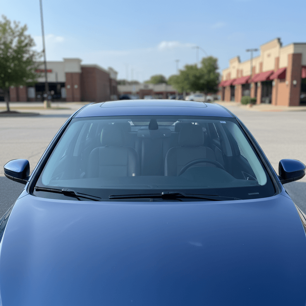 Finished windshield replacement in Murfreesboro